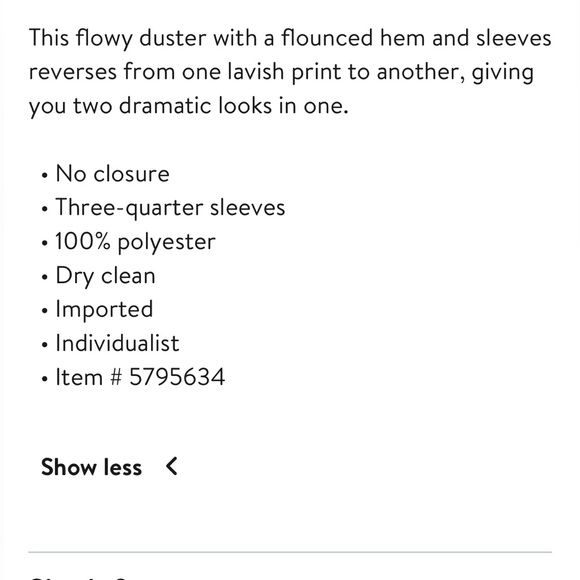 Colorful Reversible Duster - Picture 7 of 10